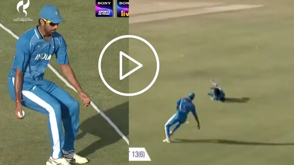 Watch- Indian Fielders Display Pakistan Like Fielding, Then Washington Sundar Redeems